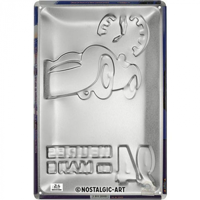 Blechschild Le Mans Nacht 3